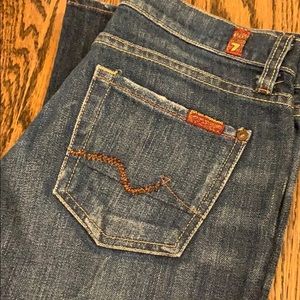 7 For All Mankind Bootcut | Swarovski Crystals